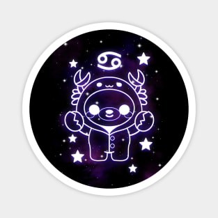 Cancer kawaii zodiac sign Magnet